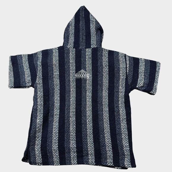 Grateful Dead Rock and Roll Hall of Fame Baja Hoodie XL Dancing Bear Drug Rug - Picture 2 of 15